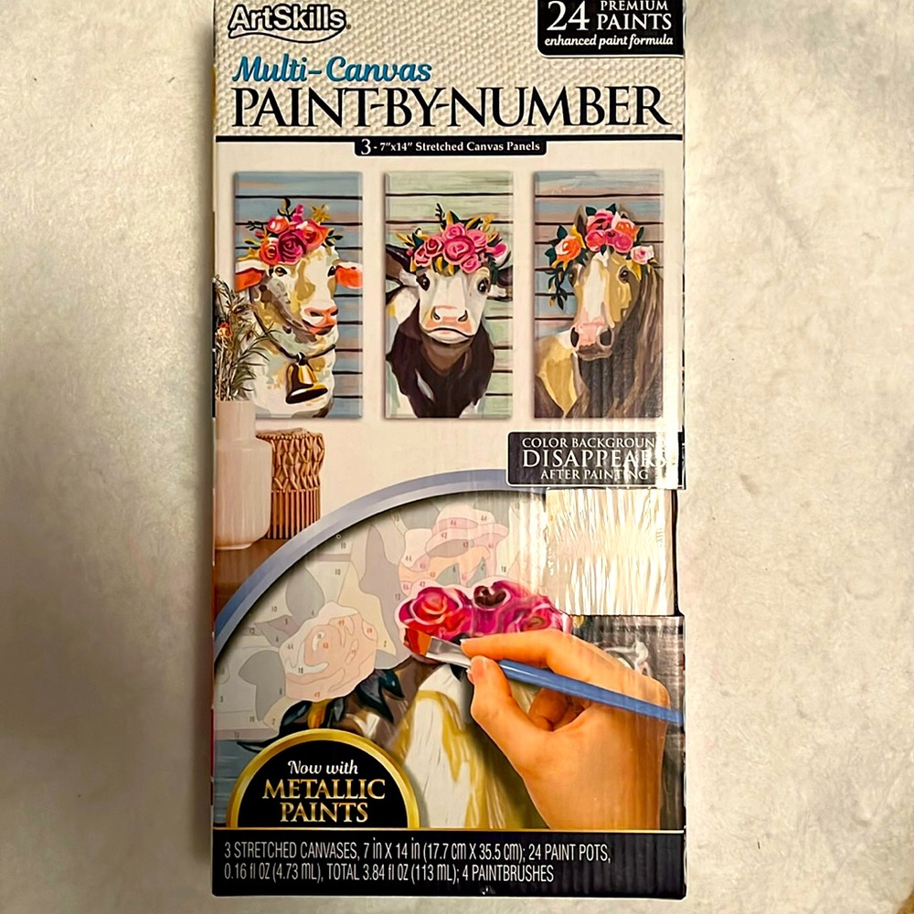 ArtSkills Multi-Canvas Panels Paint-by-Number